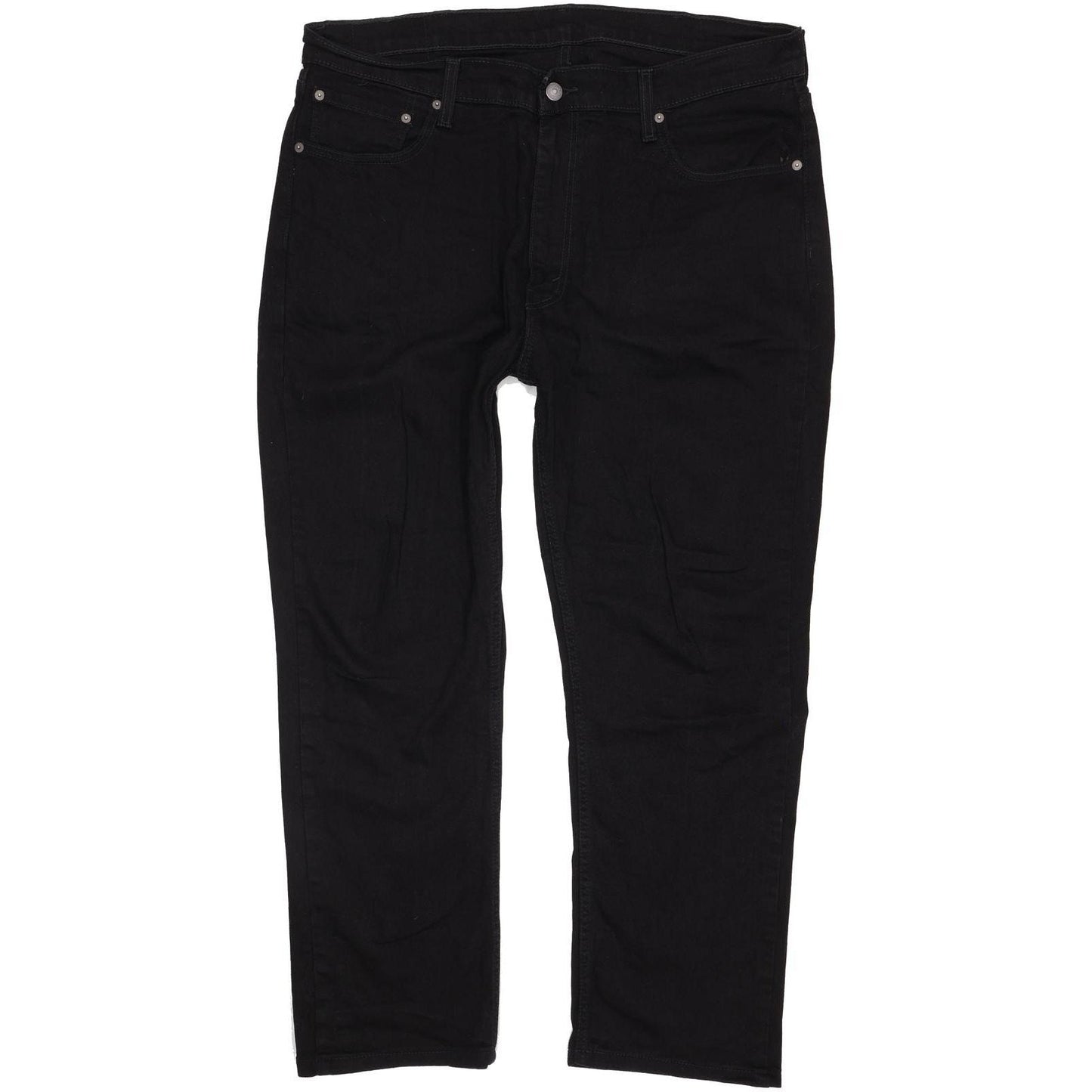 Levi's 514 Men Black Straight Slim Stretch Jeans W40 L28