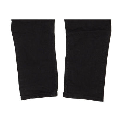 Levi's 514 Men Black Straight Slim Stretch Jeans W40 L28