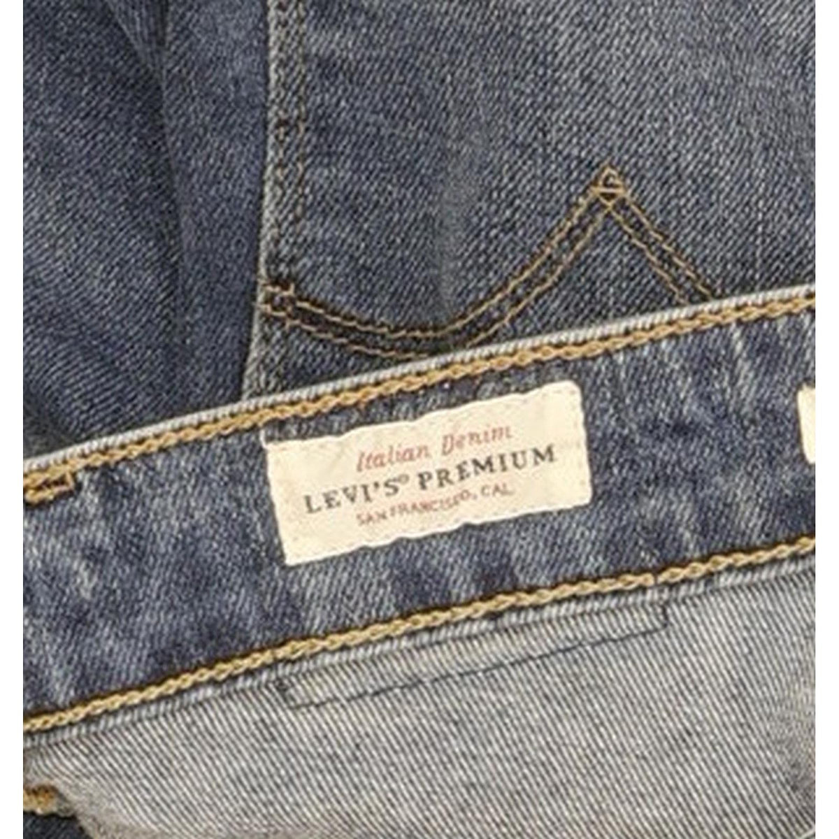 Levi's 721 Women Blue Skinny Slim Stretch Jeans W24 L29
