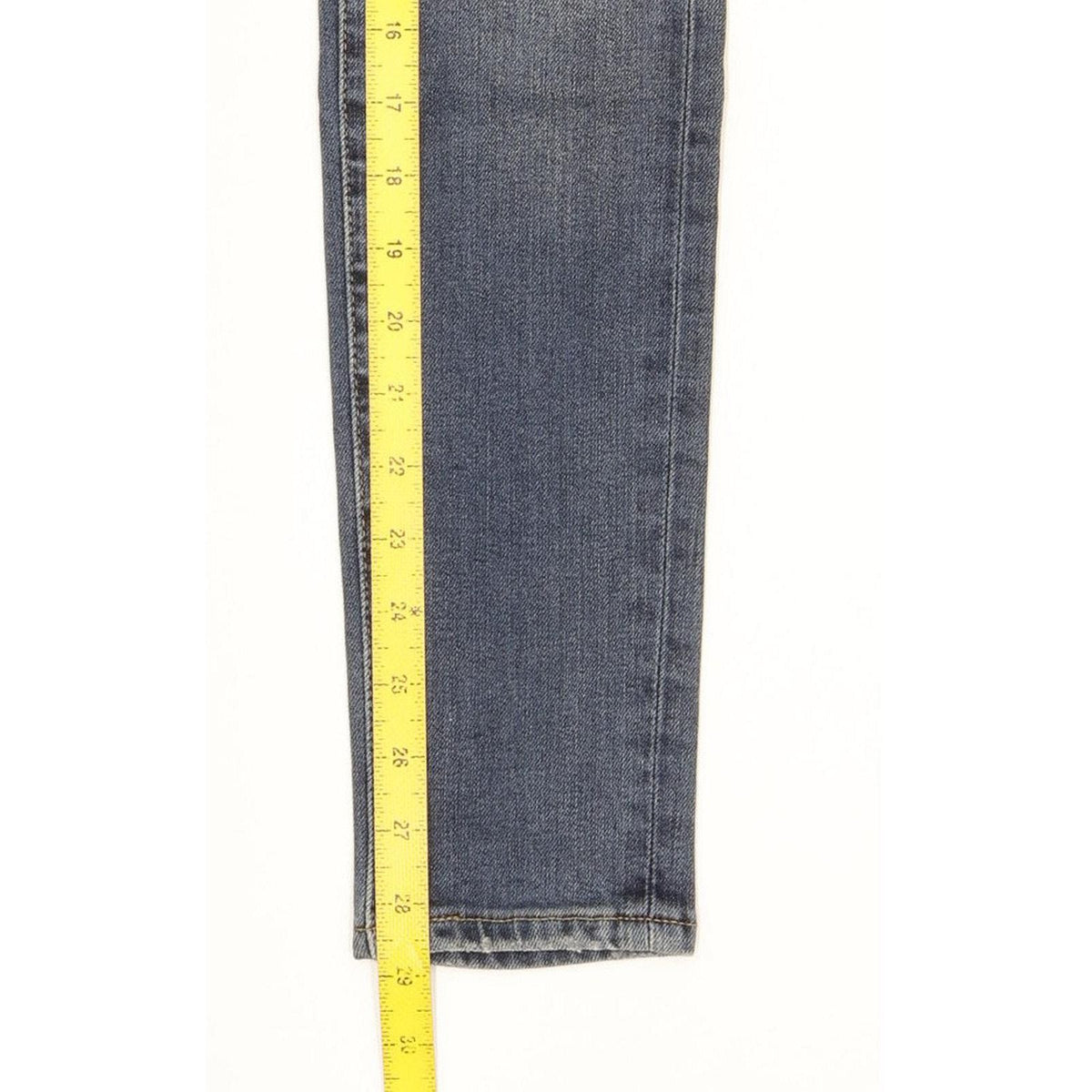 Levi's 721 Women Blue Skinny Slim Stretch Jeans W24 L29