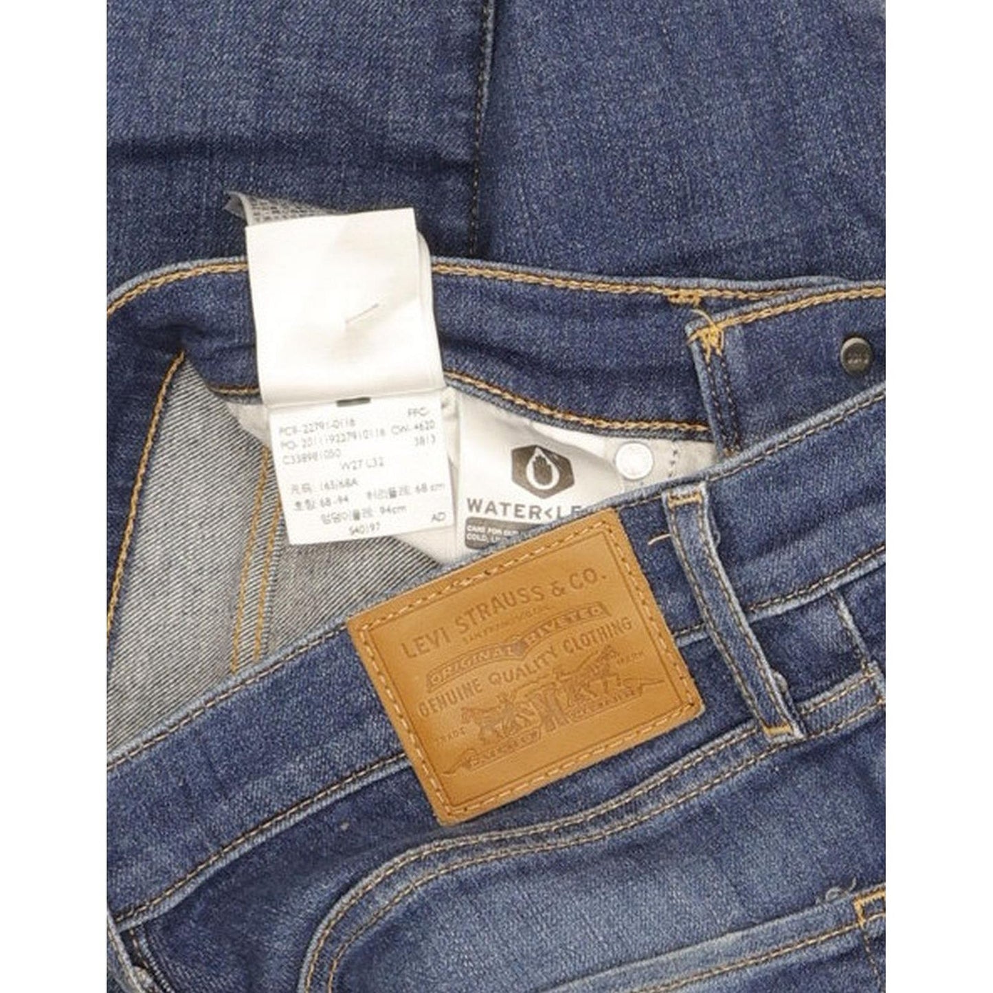Levi's Mile Women Blue Skinny Slim Stretch Jeans W27 L31