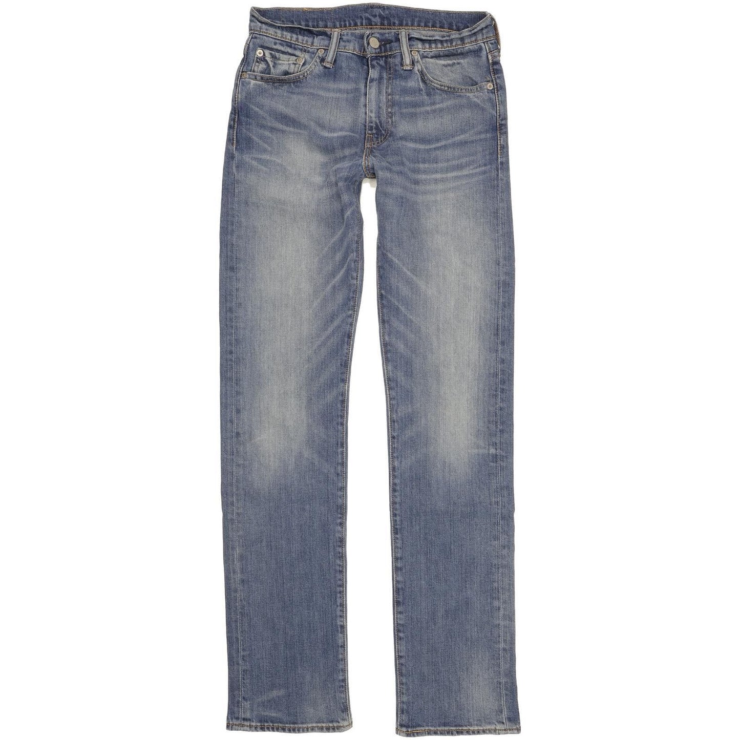 Levi's 513 Men Blue Straight Slim Stretch Jeans W28 L34