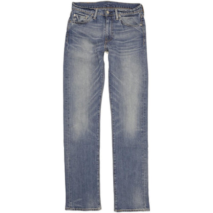 Levi's 513 Men Blue Straight Slim Stretch Jeans W28 L34