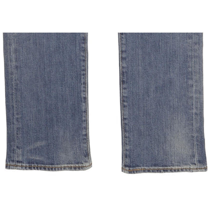 Levi's 513 Men Blue Straight Slim Stretch Jeans W28 L34