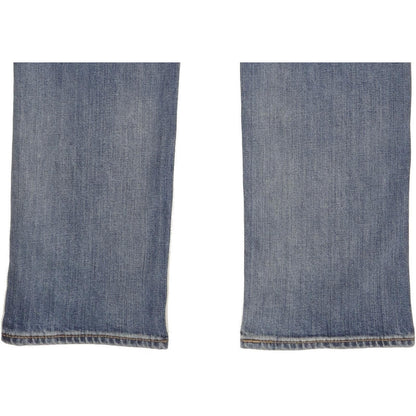 Levi's 513 Men Blue Straight Slim Stretch Jeans W28 L34