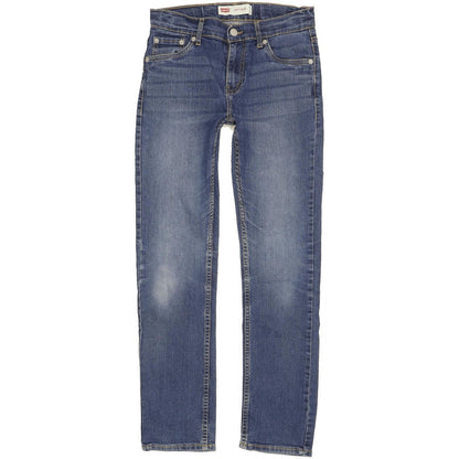 Levi's 511 Kids Blue Straight Slim Stretch Jeans W28 L28