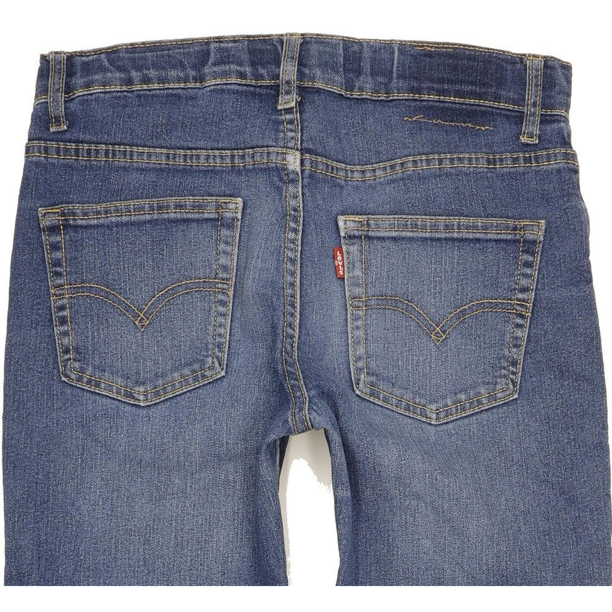 Levi's 511 Kids Blue Straight Slim Stretch Jeans W28 L28