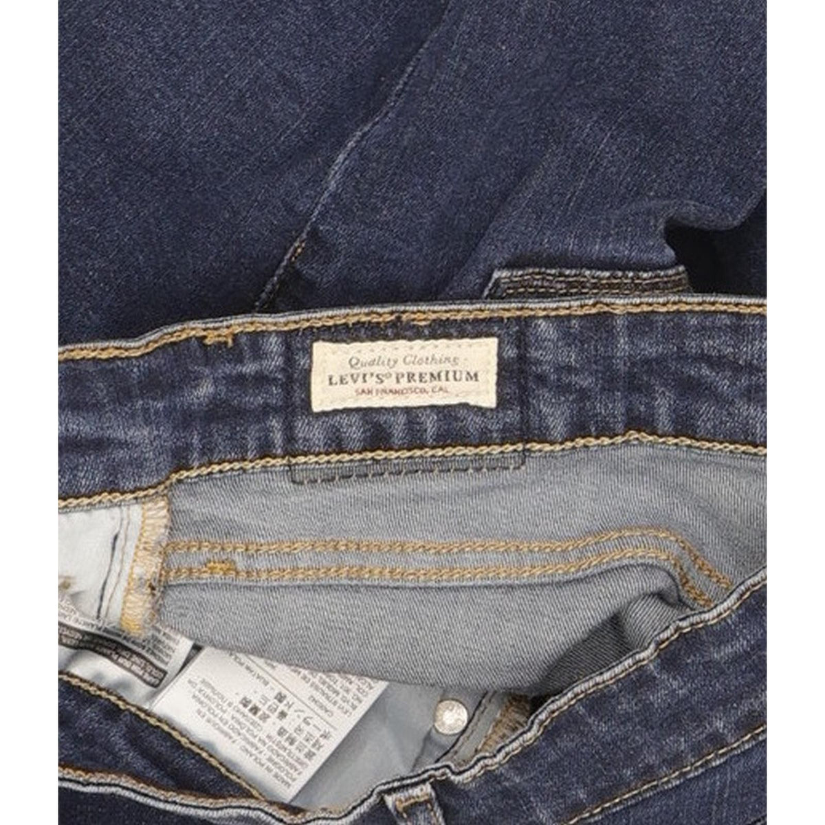 Levi's 711 Women Blue Skinny Slim Stretch Jeans W29 L28