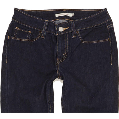 Levi's 535 Super Women Blue Skinny Slim Stretch Jeans W26 L30