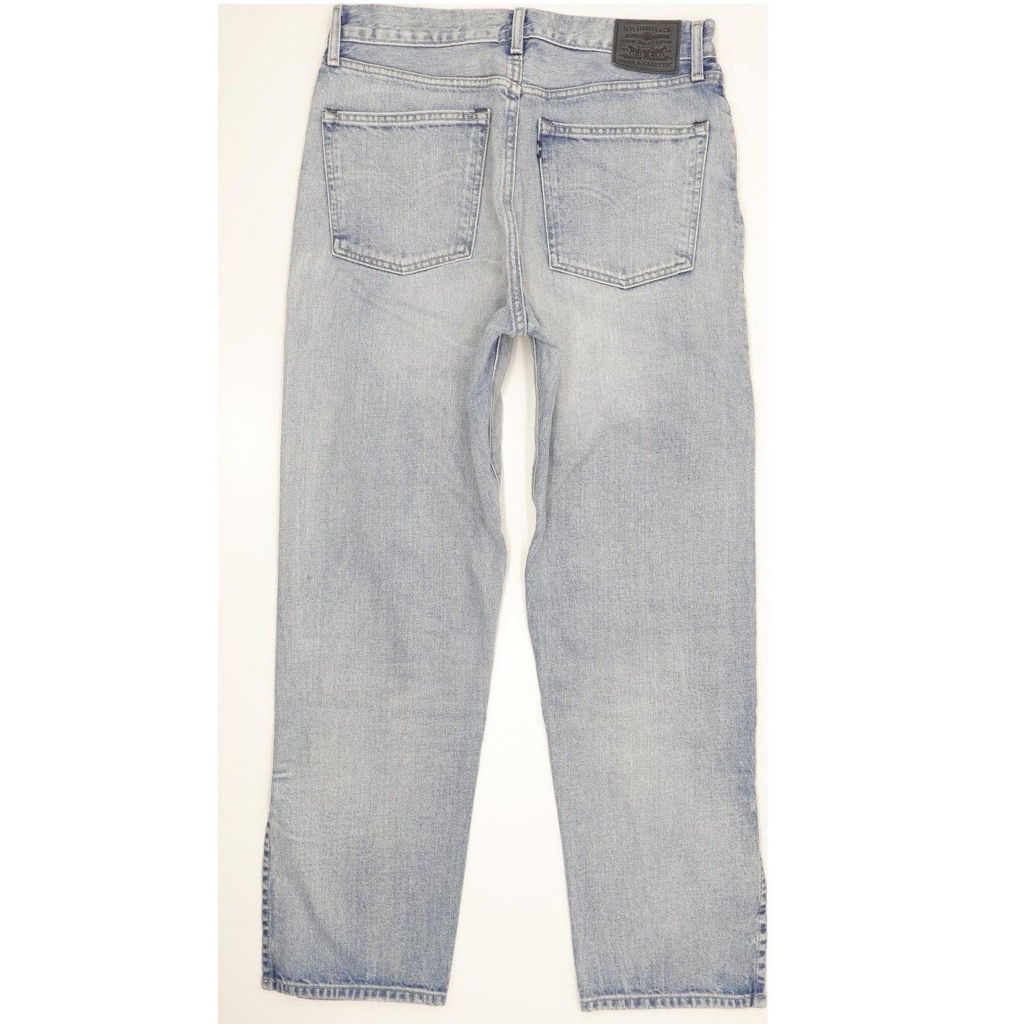 Levi's Column Blue Straight Regular Jeans High Waisted W30 L29