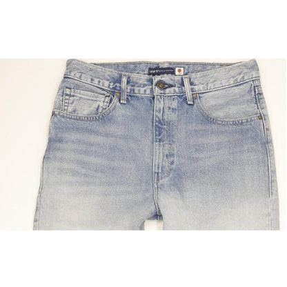 Levi's Column Blue Straight Regular Jeans High Waisted W30 L29
