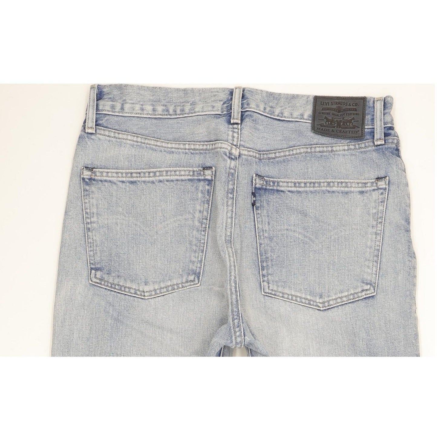 Levi's Column Blue Straight Regular Jeans High Waisted W30 L29