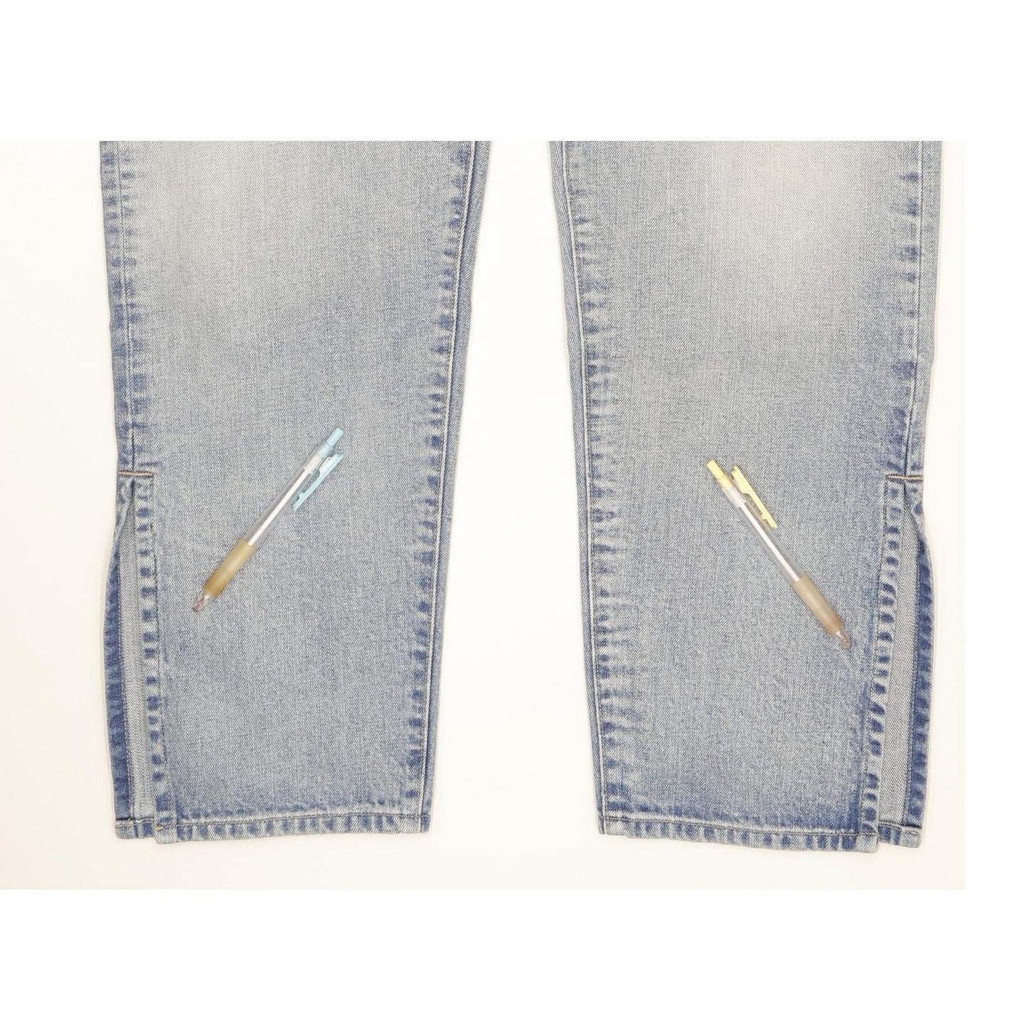 Levi's Column Blue Straight Regular Jeans High Waisted W30 L29
