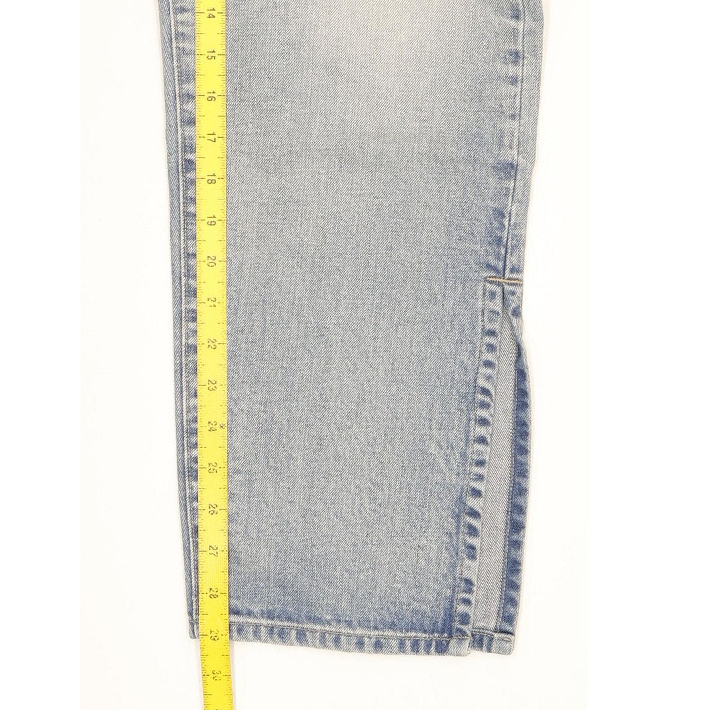 Levi's Column Blue Straight Regular Jeans High Waisted W30 L29