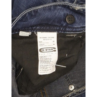 G-Star Lynn Women Blue Straight Slim Stretch Jeans W29 L32