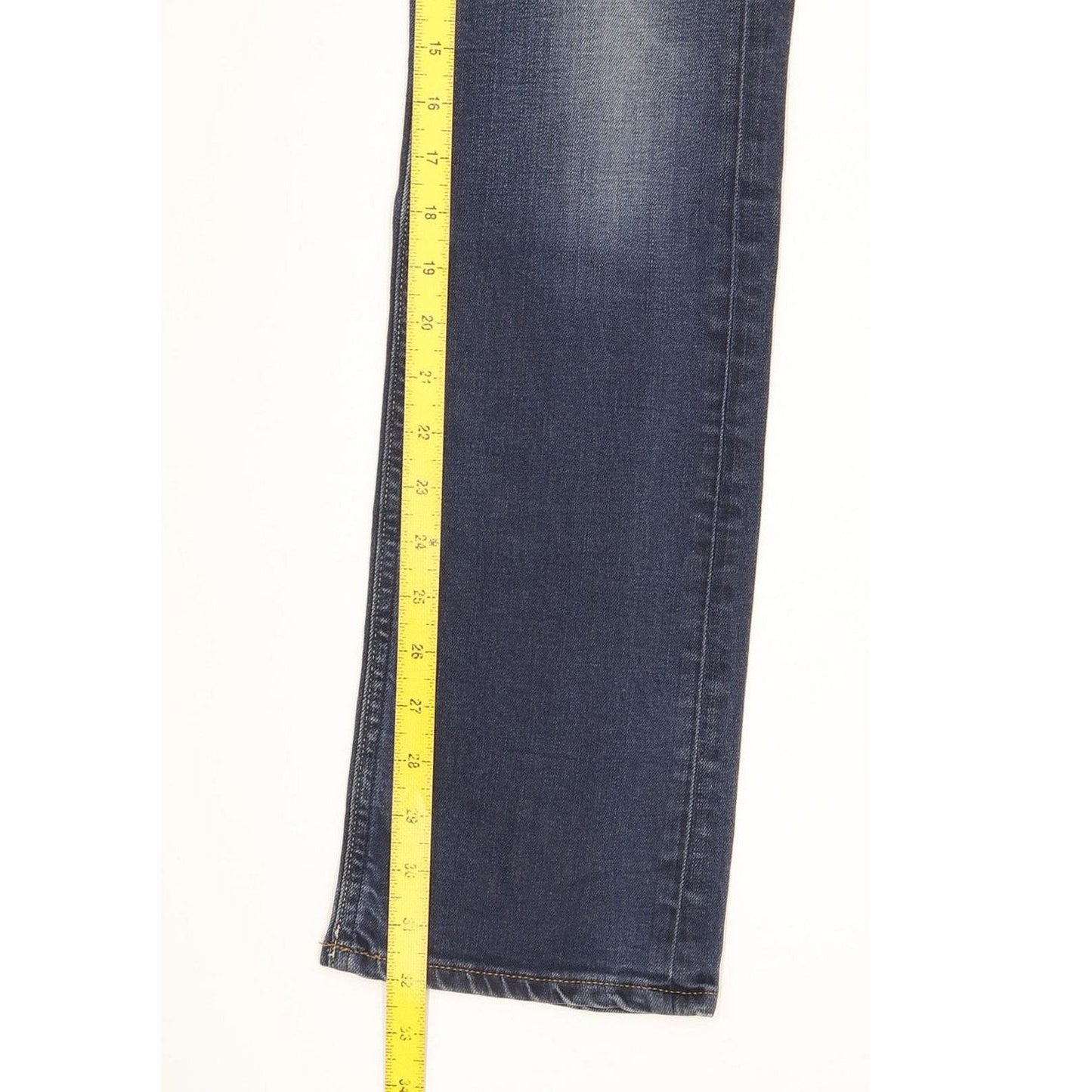 G-Star Lynn Women Blue Straight Slim Stretch Jeans W29 L32