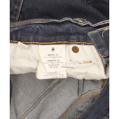 G-Star Defend Men Blue Skinny Slim Stretch Jeans W31 L31