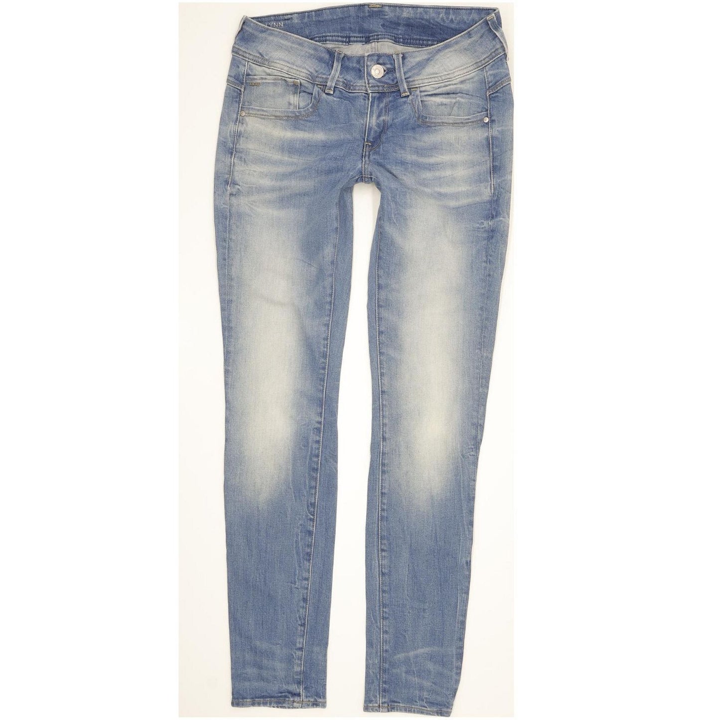 G-Star Lynn Women Blue Skinny Slim Stretch Jeans W29 L32