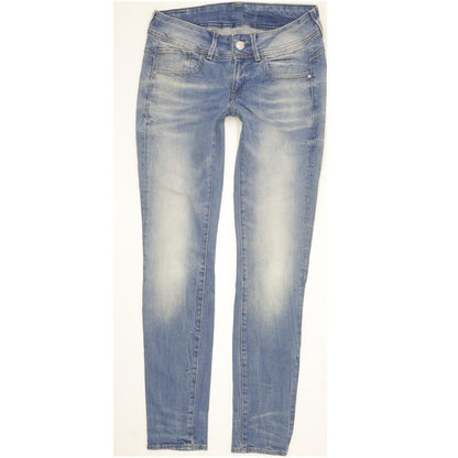 G-Star Lynn Women Blue Skinny Slim Stretch Jeans W29 L32