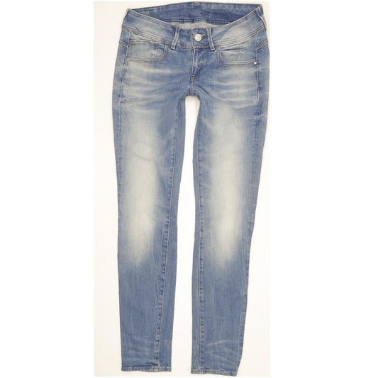 G-Star Lynn Women Blue Skinny Slim Stretch Jeans W29 L32