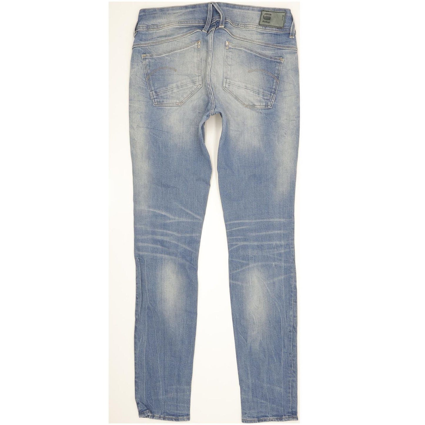 G-Star Lynn Women Blue Skinny Slim Stretch Jeans W29 L32