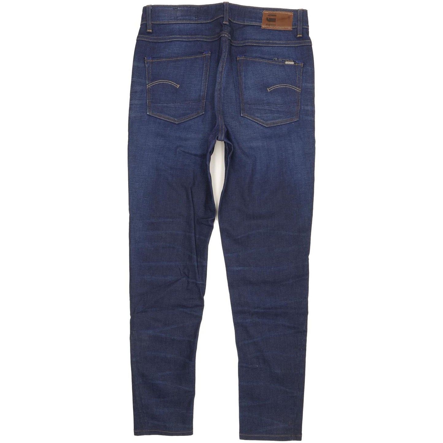 G-Star 3301 Women Blue Tapered Slim Stretch Jeans W27 L28