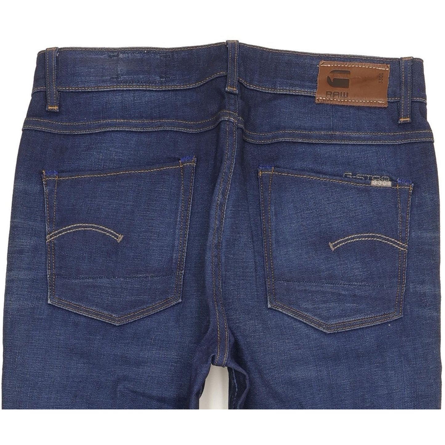 G-Star 3301 Women Blue Tapered Slim Stretch Jeans W27 L28