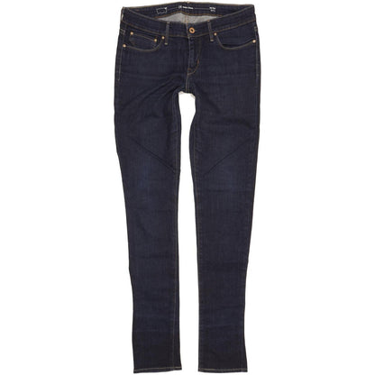 Levi's Slight Curve Women Navy Skinny Slim Stretch Jeans W28 L33
