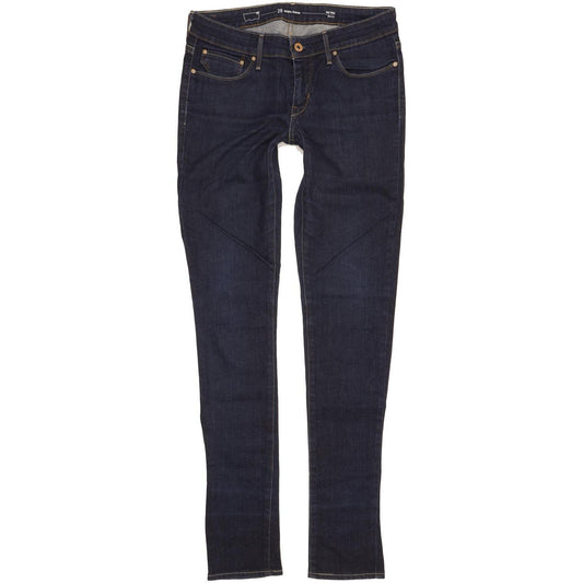 Levi's Slight Curve Women Navy Skinny Slim Stretch Jeans W28 L33