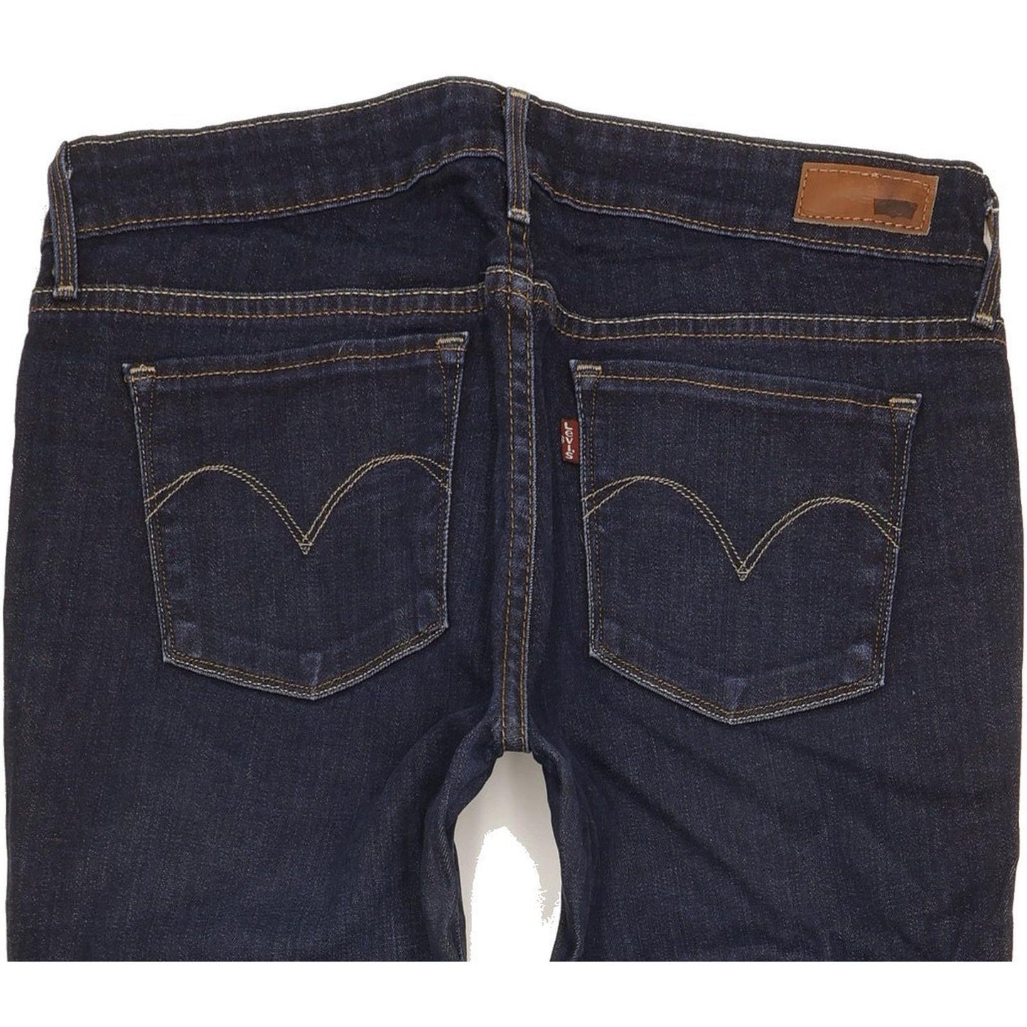 Levi's Slight Curve Women Navy Skinny Slim Stretch Jeans W28 L33
