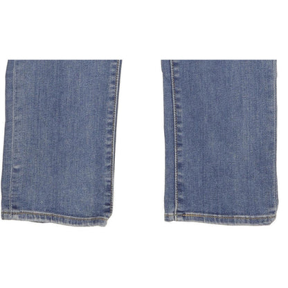Levi's 714 Women Blue Straight Slim Stretch Jeans W27 L32