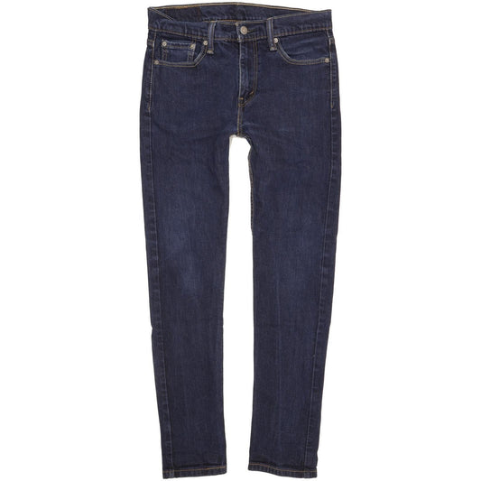 Levi's 510 Men Blue Skinny Slim Stretch Jeans W30 L29