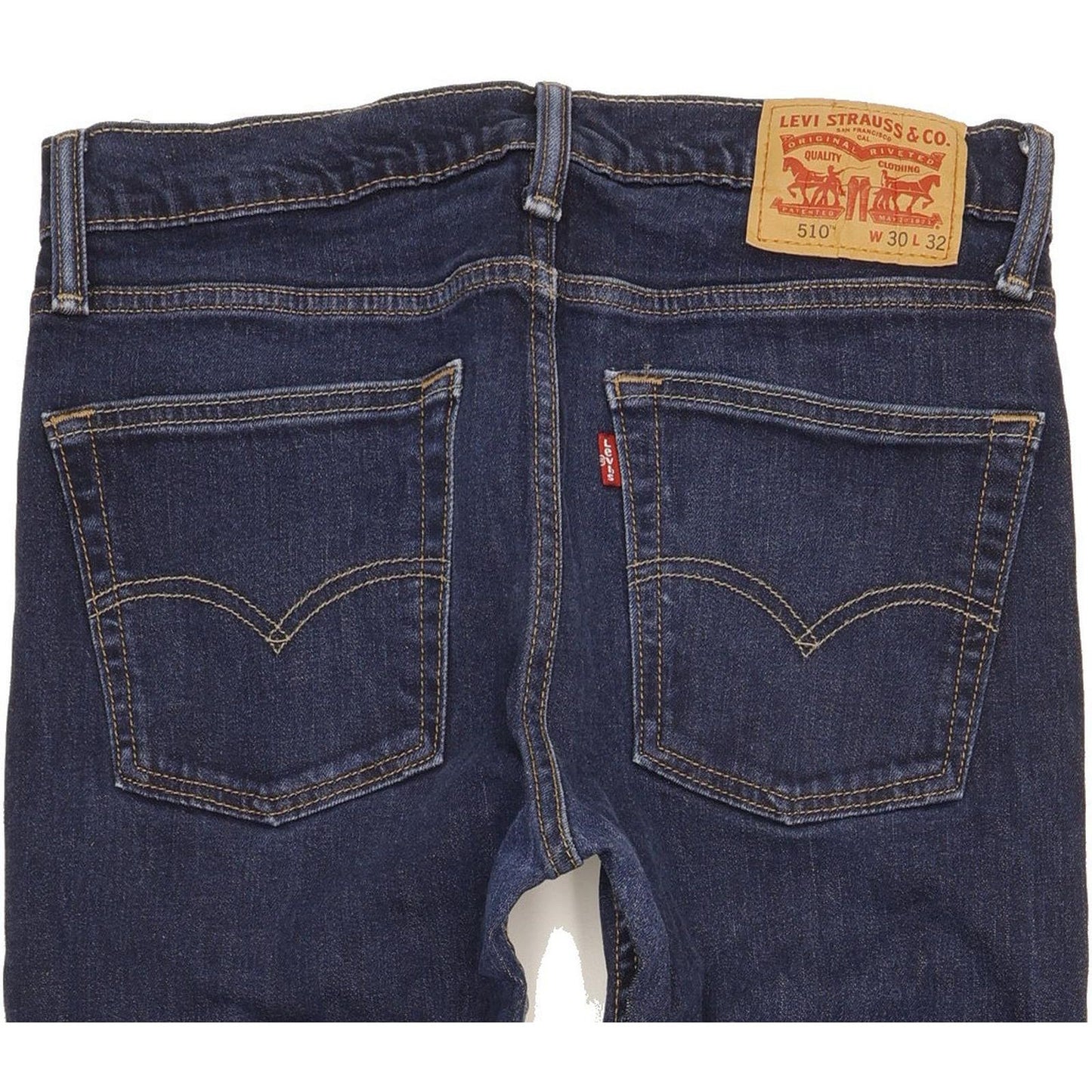 Levi's 510 Men Blue Skinny Slim Stretch Jeans W30 L29