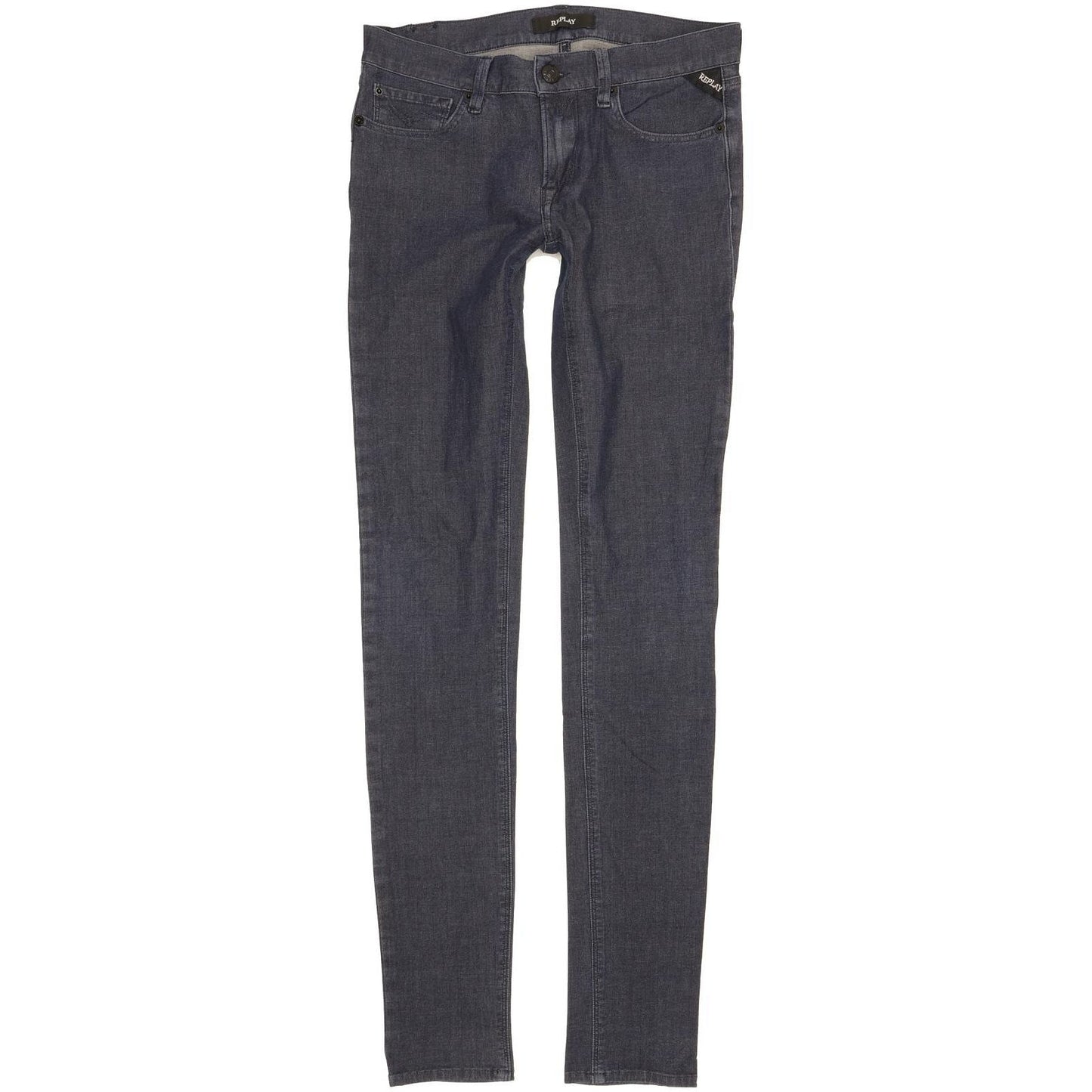 Replay Women Navy Skinny Slim Stretch Jeans W27 L31