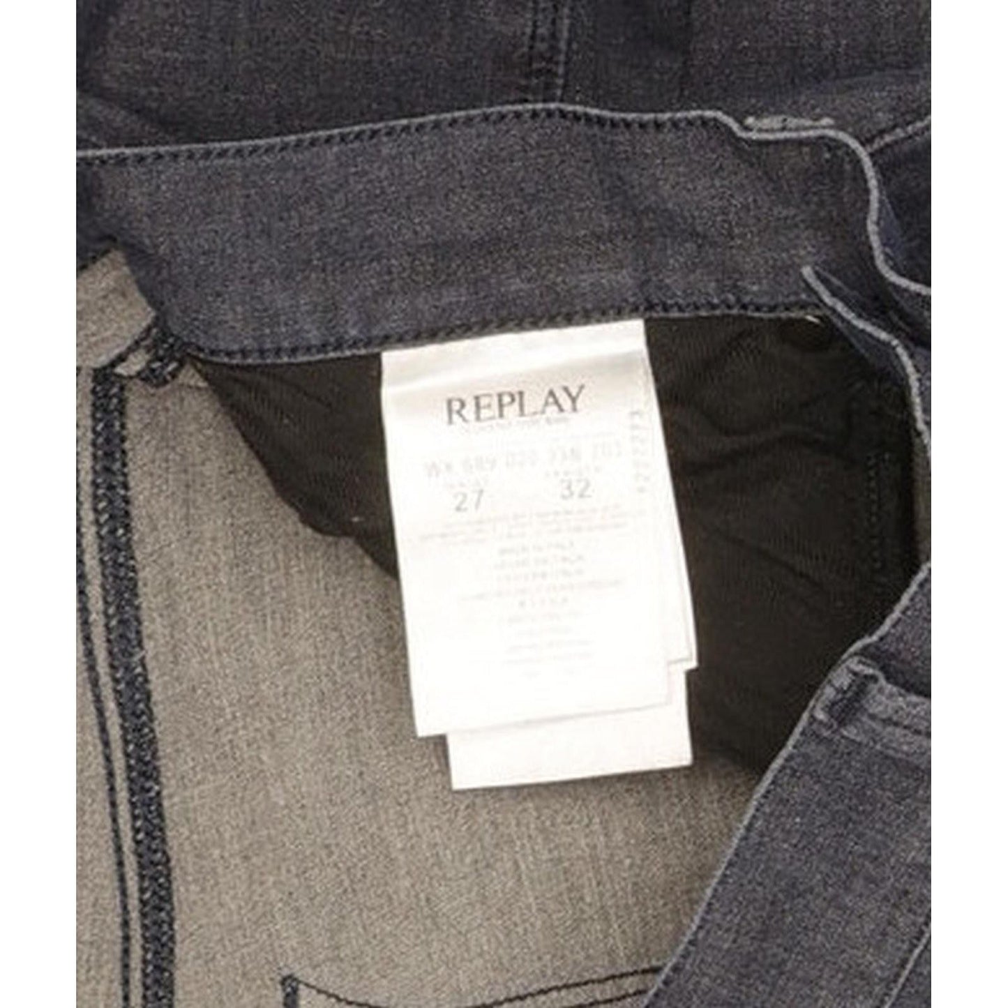 Replay Women Navy Skinny Slim Stretch Jeans W27 L31