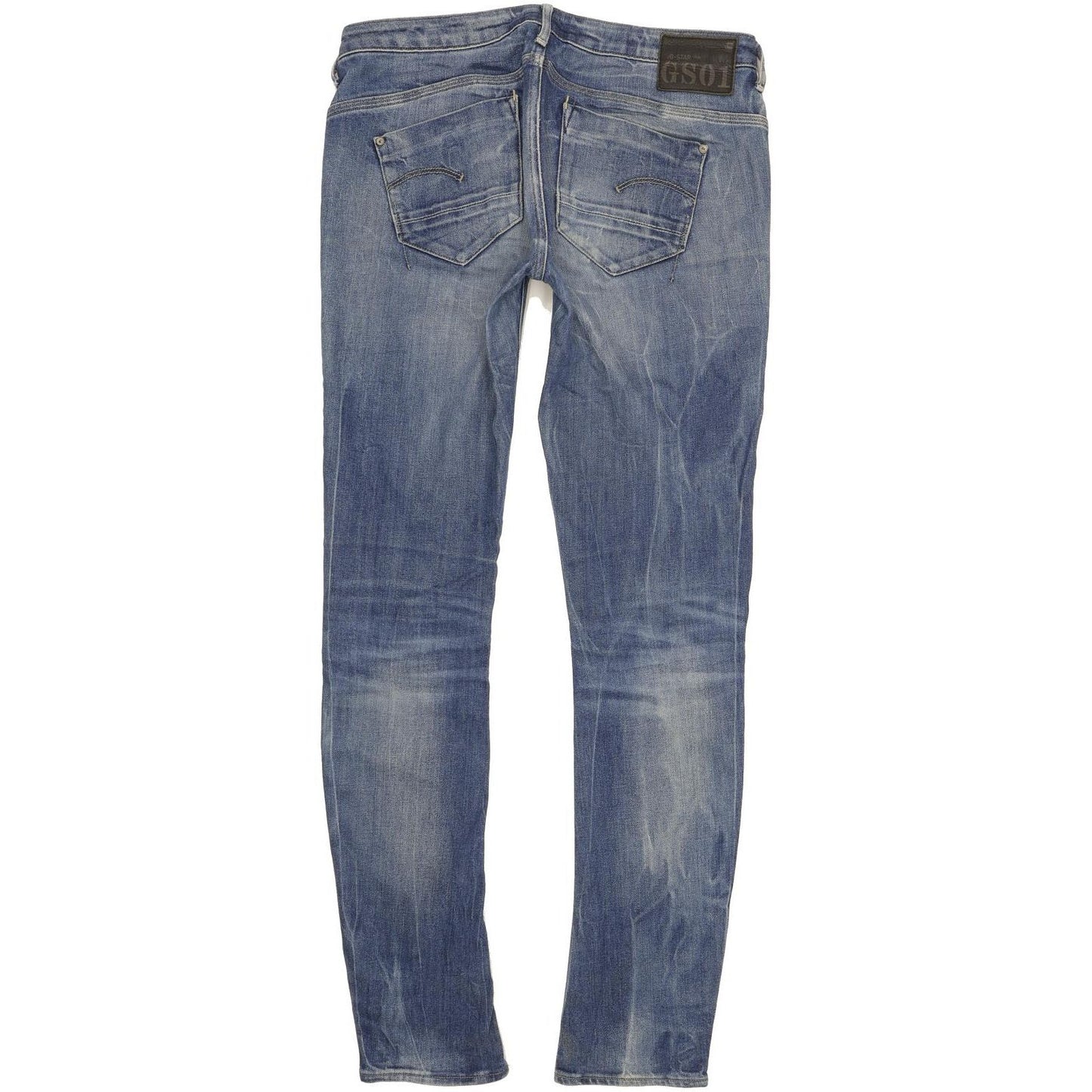 G-Star New Radar Women Blue Skinny Slim Stretch Jeans W30 L34
