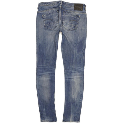 G-Star New Radar Women Blue Skinny Slim Stretch Jeans W30 L34