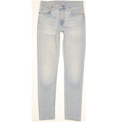 Levi's 512 Men Blue Tapered Slim Stretch Jeans W30 L33