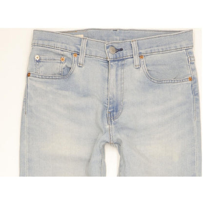 Levi's 512 Men Blue Tapered Slim Stretch Jeans W30 L33