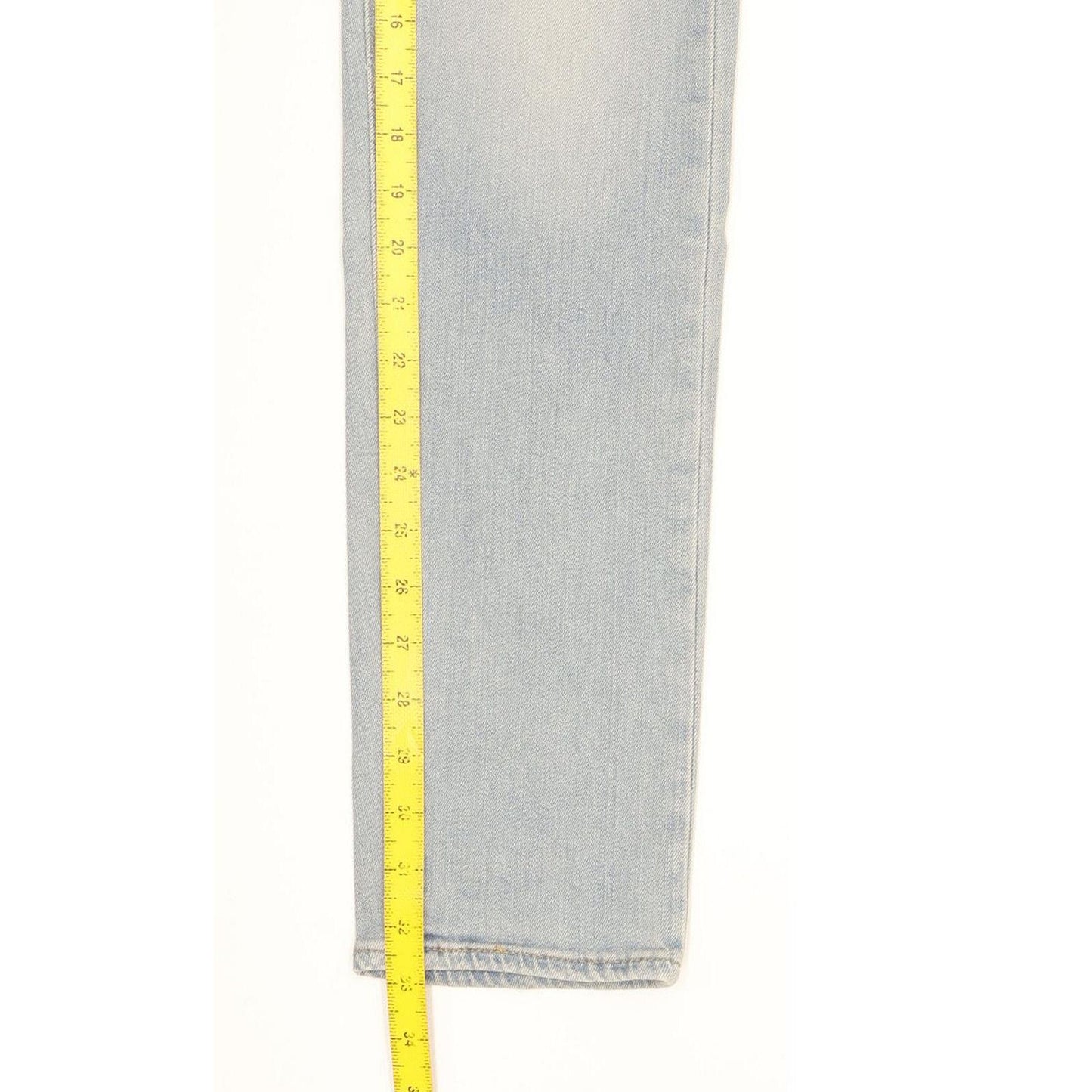 Levi's 512 Men Blue Tapered Slim Stretch Jeans W30 L33