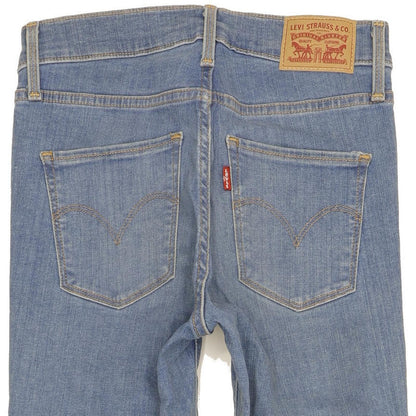 Levi's 310 Shaping Women Blue Skinny Slim Stretch Jeans W25 L30