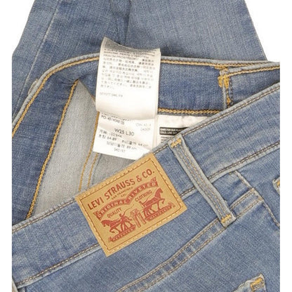 Levi's 310 Shaping Women Blue Skinny Slim Stretch Jeans W25 L30