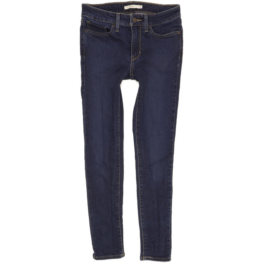 Levi's 711 Women Blue Skinny Slim Stretch Jeans W27 L27