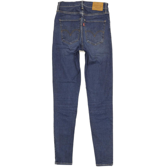 Levi's Mile Blue Skinny Slim Stretch Jeans High Waisted W26 L30