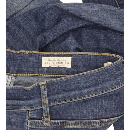 Levi's Mile Blue Skinny Slim Stretch Jeans High Waisted W26 L30