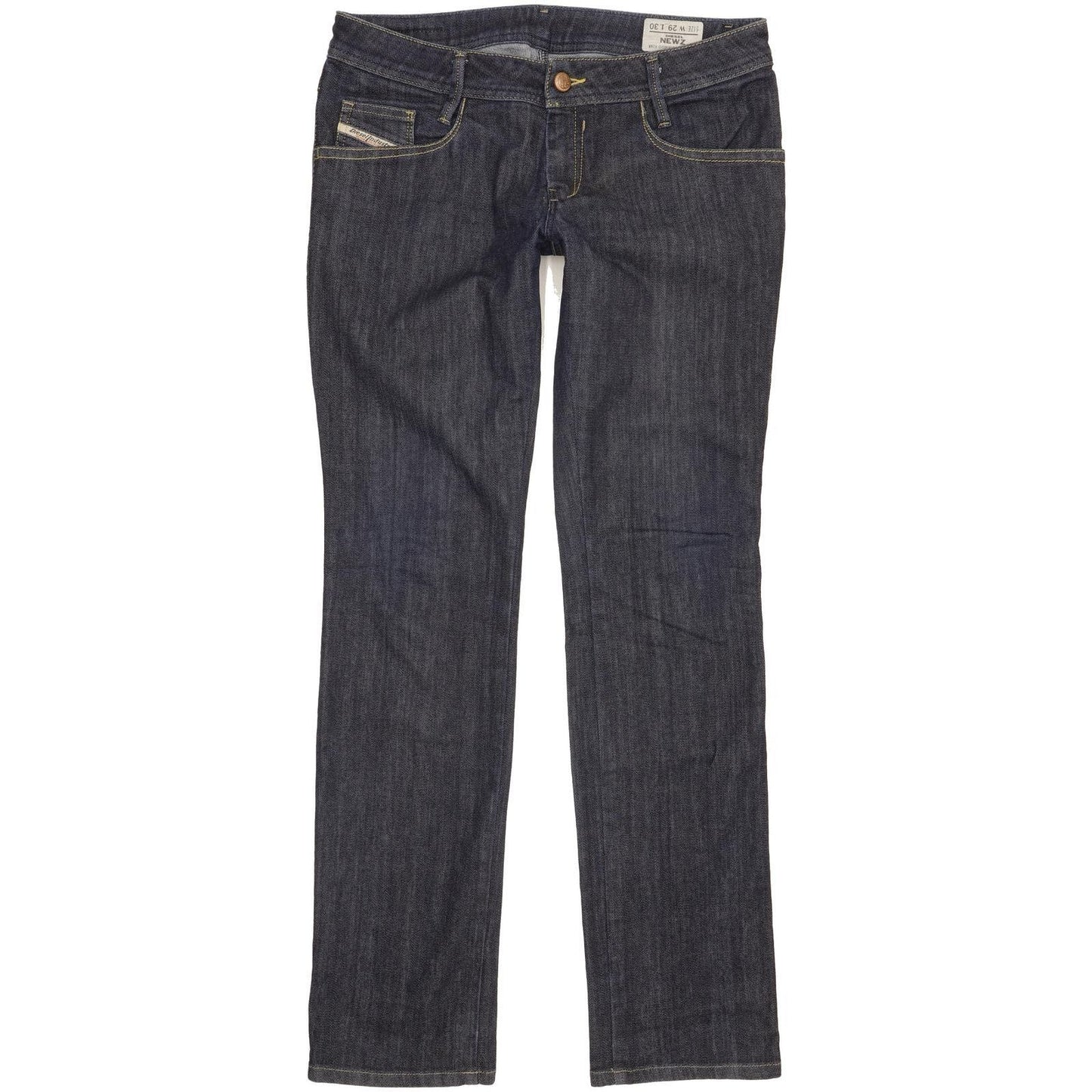 Diesel Newz 008WZ Women Navy Straight Slim Stretch Jeans W29 L30