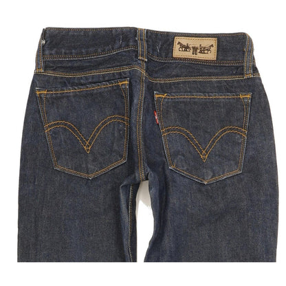Levi's 571 Women Blue Straight Slim Jeans W26 L31