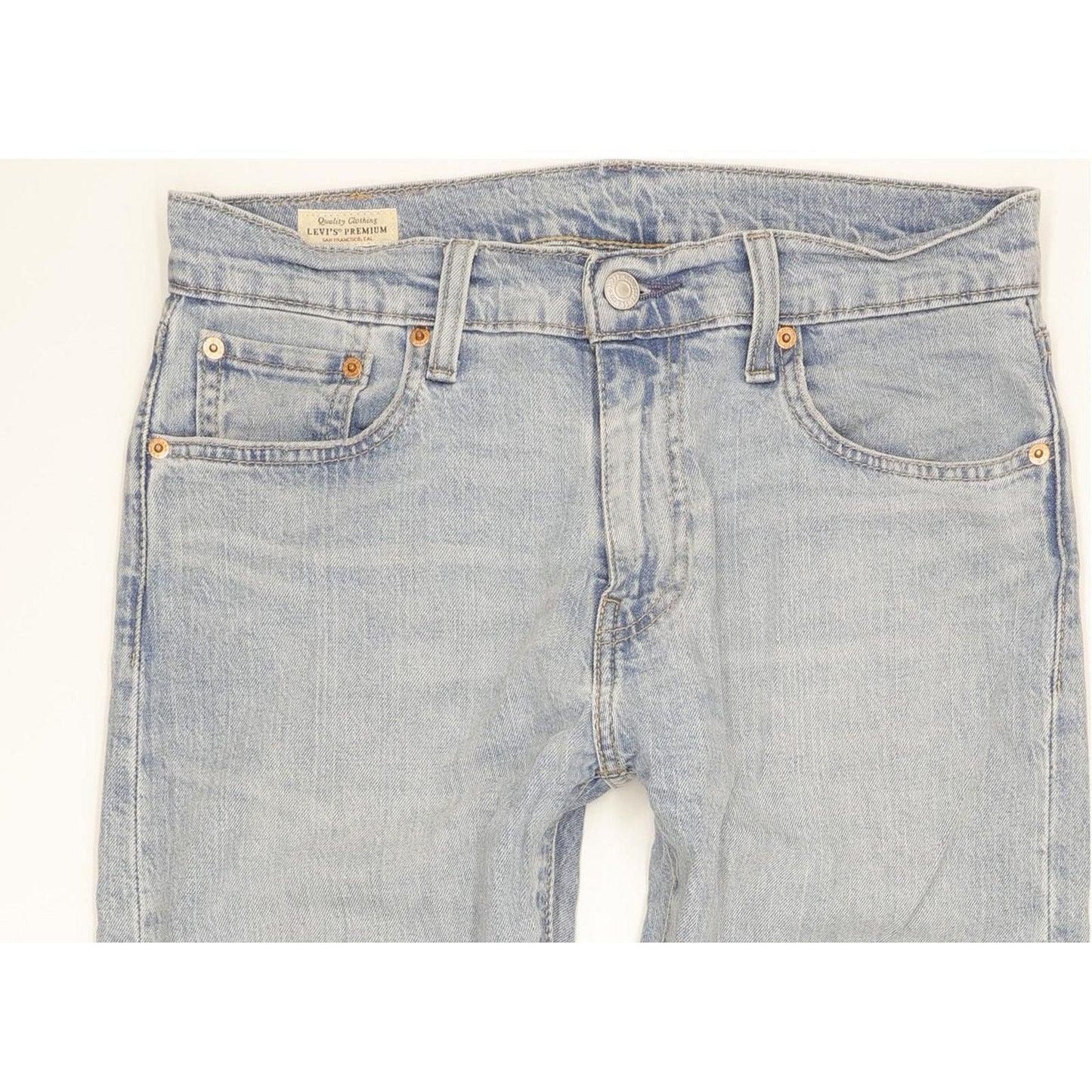 Levi's 512 Men Blue Tapered Slim Stretch Jeans W30 L29