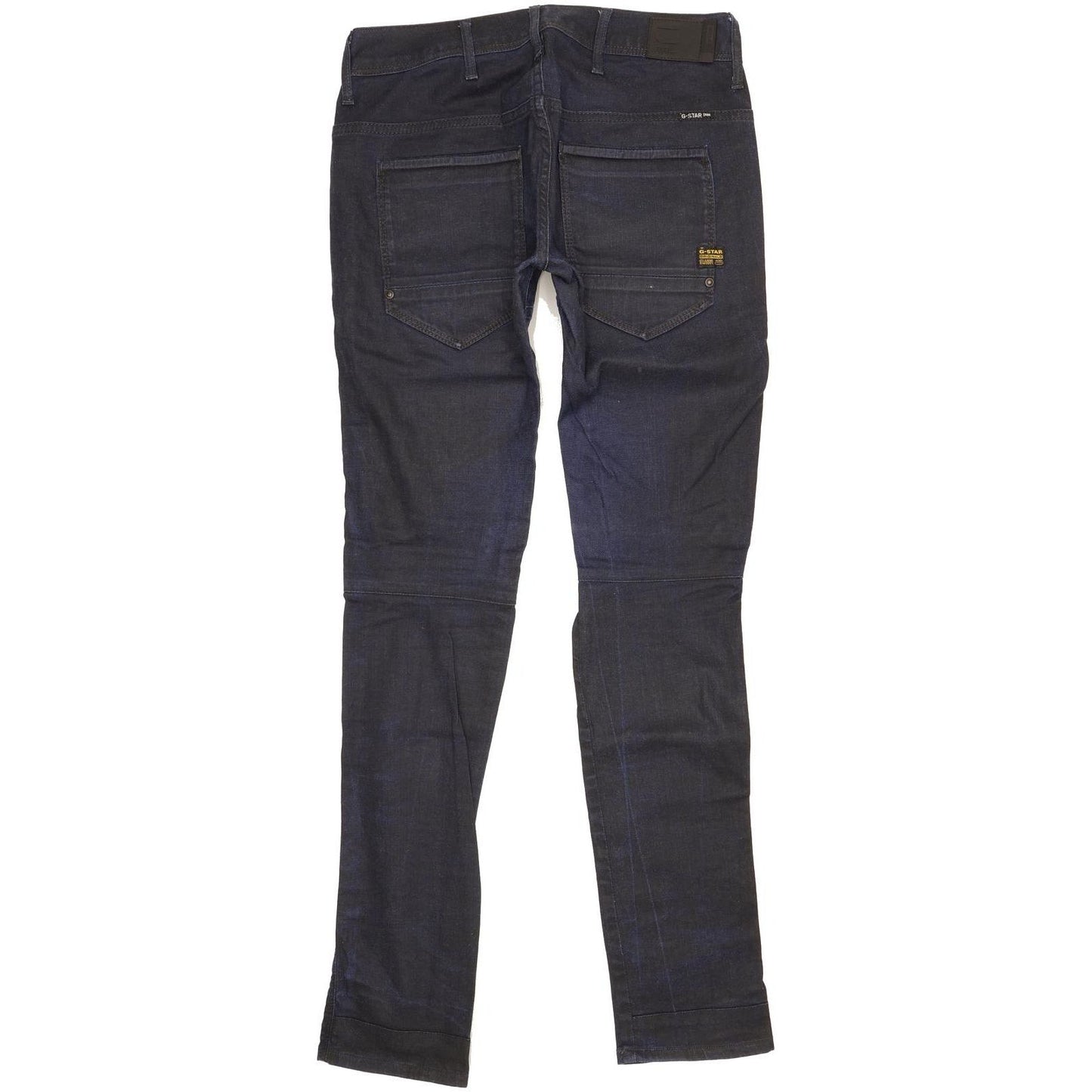 G-Star New Elva 3D Women Navy Tapered Slim Stretch Jeans W27 L32