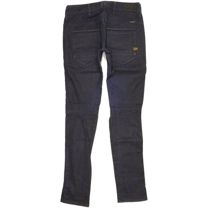G-Star New Elva 3D Women Navy Tapered Slim Stretch Jeans W27 L32